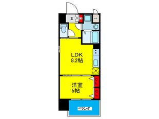 Cherry Blossom 真田山の物件間取画像